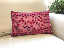 Load image into Gallery viewer, Red Rose Pillow