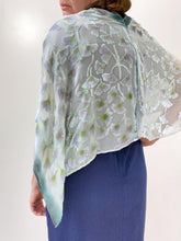 Load image into Gallery viewer, Ivory Velvet Poncho