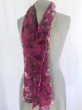 Load image into Gallery viewer, Poncho/Scarf in Berry