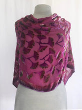 Load image into Gallery viewer, Poncho/Scarf in Berry