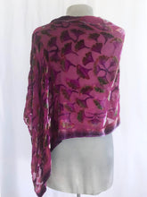 Load image into Gallery viewer, Poncho/Scarf in Berry