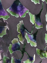 Load image into Gallery viewer, Gingko Leaves Velvet Kimono in shorter style-Sherit Levin