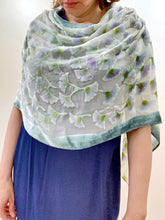 Load image into Gallery viewer, Ivory Velvet Poncho