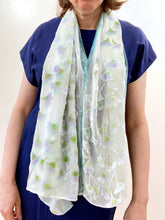 Load image into Gallery viewer, Ivory Velvet Poncho