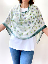 Load image into Gallery viewer, Ivory Velvet Poncho