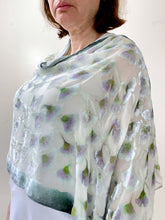 Load image into Gallery viewer, Ivory Velvet Poncho