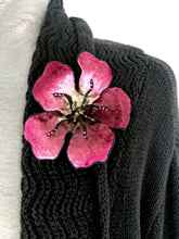Load image into Gallery viewer, Large Fuchsia Flower Pin-Sherit Levin