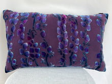 Load image into Gallery viewer, Mauve Purple 12"x20" Pillow with Willow Branches Pattern