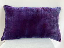 Load image into Gallery viewer, Mauve Purple 12"x20" Pillow with Willow Branches Pattern