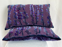 Load image into Gallery viewer, Mauve Purple 12"x20" Pillow with Willow Branches Pattern