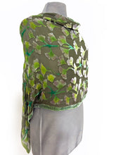 Load image into Gallery viewer, Olive Green Versatile Velvet Poncho-Sherit Levin