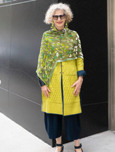 Load image into Gallery viewer, Olive Green Versatile Velvet Poncho-Sherit Levin