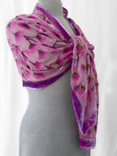 Load image into Gallery viewer, Berry Floral Scarf/Shawl