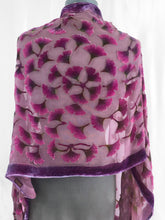 Load image into Gallery viewer, Berry Floral Scarf/Shawl