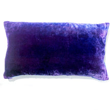 Load image into Gallery viewer, Purple 12&quot;x20&quot; Pillow with Dragonflies Pattern-Sherit Levin
