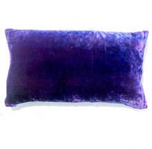 Load image into Gallery viewer, Purple 12"x20" Pillow with Dragonflies Pattern-Sherit Levin