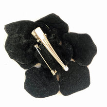 Load image into Gallery viewer, Purple Velvet Hair Clip/Pin-Sherit Levin