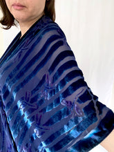 Load image into Gallery viewer, Kimono Jacket in Purple with Dragonflies