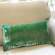 Load image into Gallery viewer, Shades of Green Gingko Pillow-Sherit Levin