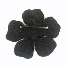 Load image into Gallery viewer, Turquoise Large Flower Pin-Sherit Levin