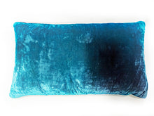 Load image into Gallery viewer, Turquoise Willow Branches Pillow-sold out-Sherit Levin