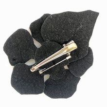 Load image into Gallery viewer, Velvet Hair Clip/Pin in Coral-Sherit Levin
