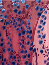 Load image into Gallery viewer, Velvet Scarf/Shawl in Coral Red-Sherit Levin
