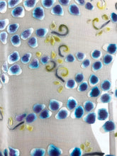 Load image into Gallery viewer, Velvet Scarf/Shawl with Willow Branches Pattern in Ivory-Sherit Levin