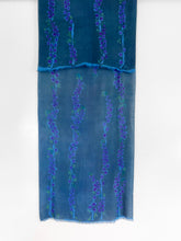 Load image into Gallery viewer, Willow Branches Scarf/Wrap in Navy Blue

