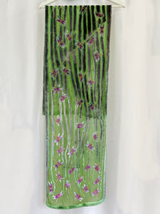 Dragonflies Scarf in Spring Green