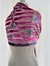 Load image into Gallery viewer, Scarf/Wrap with Dragonflies in Pink
