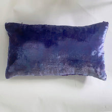 Load image into Gallery viewer, Accent Pillow in Purple with Dragonfly Motif and Ombré Reverse. Washable. 12&quot;x20&quot;
